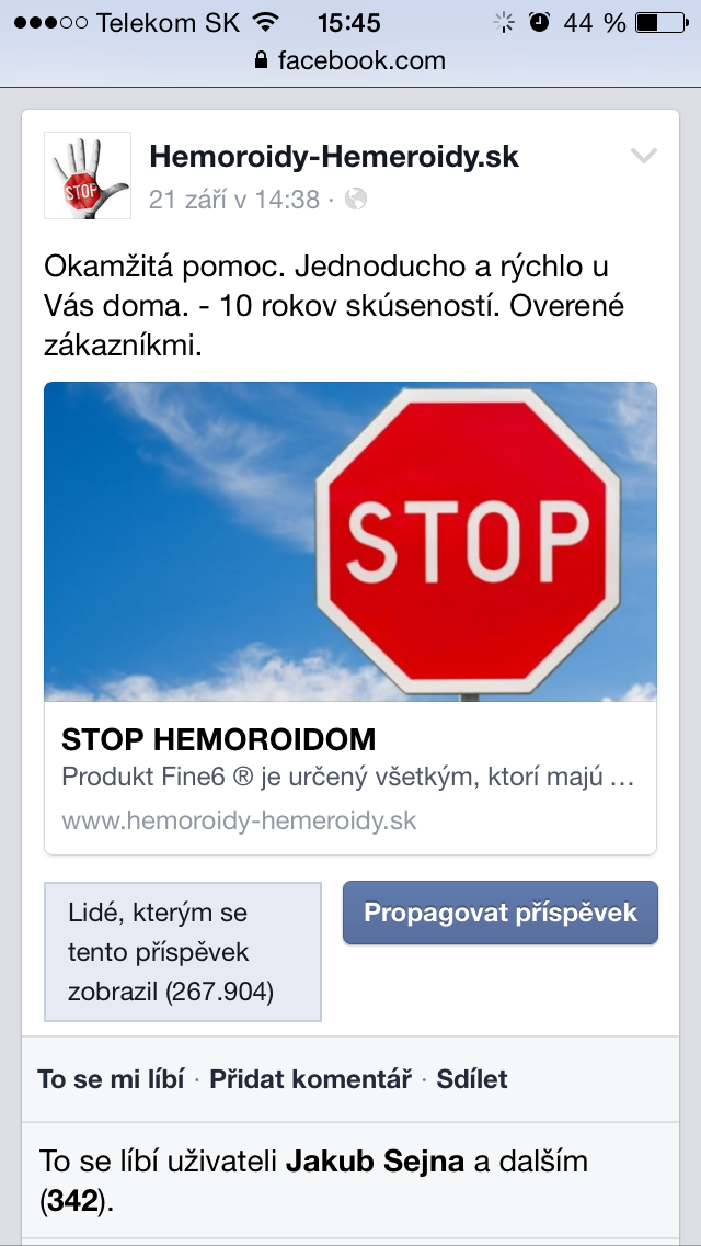 Stop hemoroidom FINE6