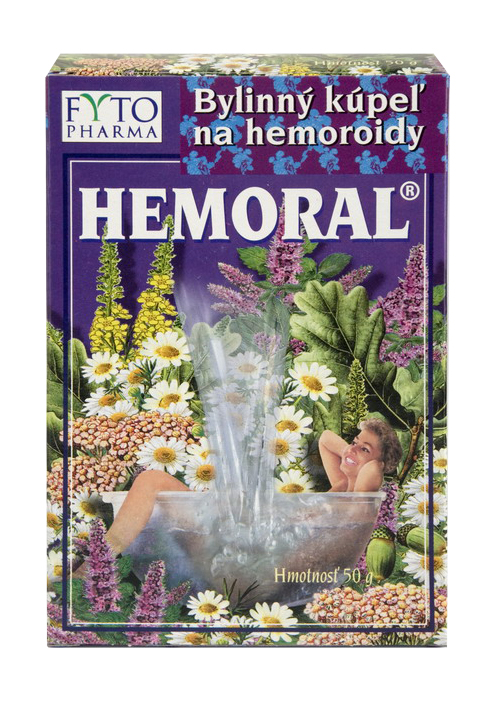 FYTOPHARMA HEMORAL® - byl. kúpeľ na hemoroidy 50 g.